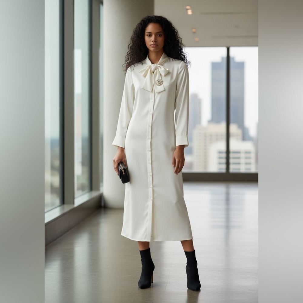 Silk Classy  Dress made in New York